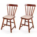 Ver imagem 5 de Conjunto Sala de Jantar 4 Lugares Madeira Maciça Dalas Imbuia Ecomóveis