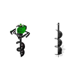 Perfurador de Solo À Gasolina Mps-52 V3 com Broca 8cmx80cm Menegotti - 1