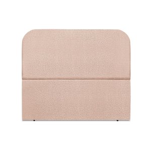 Cabeceira Estofada Casal Alana 140cm Linho Rose