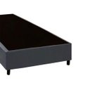 Ver imagem 4 de Cama Box Solteiro Suede Premium Santo Box 40x78x188:cinza