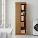 Ver imagem 2 de Multiuso Lavanderia Lirio Mdf 2 Portas e 4 Prateleiras Moderna Mobília
