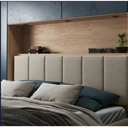 Ver imagem 1 de Cabeceira Cama de Solteiro Box 1,60 X 55 Cm Modelo Dubai Areia