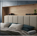 Ver imagem 1 de Cabeceira Cama de Solteiro Box 1,60 X 55 Cm Modelo Dubai Areia