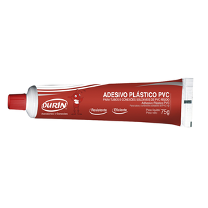 30 Unidades Cola Adesiva para Cano Pvc Bisnaga 75g Durín