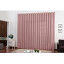 Ver imagem 1 de Cortina Jacquard 3,00x2,00 Para Varão Simples:Rosê/Rosa
