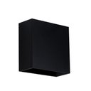 Ver imagem 1 de Arandela de Parede Led Dron Quadrado Facho Duplo Ajustável Externo 3000k 4w Bivolt 12x12x5cm Policar