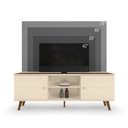 Ver imagem 6 de Rack para TV até 75 Polegadas MDF 180cm Aracaju Bege e Marrom