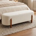 Ver imagem 2 de Puff Recamier Organico Imperial 140 cm Linho Cru Impo
