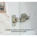 Ver imagem 3 de Armário Aéreo 3 Pts C/ Vidro 120 Cm C363 Branco