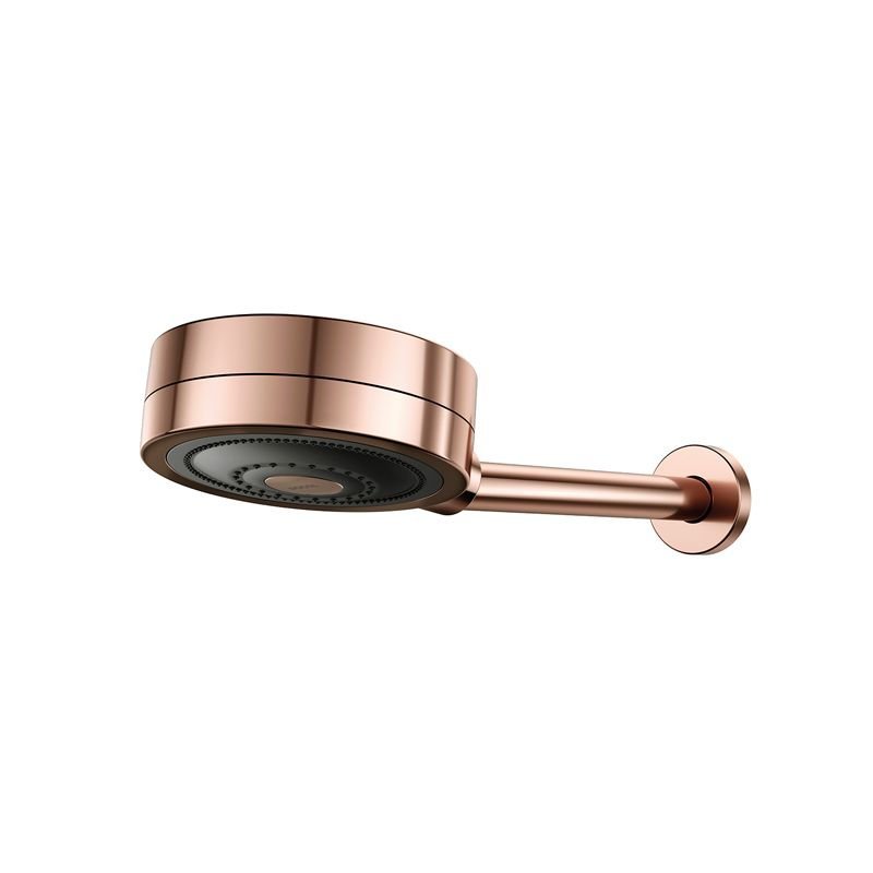 Chuveiro Docol Novo Technoshower 1204830 de Parede Cobre Polido