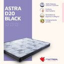 Ver imagem 3 de Colchão Solteiro D20 Astra Black 88x188x12 Montreal Preto/Branco/Cinza