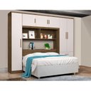 Ver imagem 1 de Guarda Roupa Casal com Cabeceira 6 Portas 3 Gavetas Top Cancun 