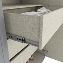 Ver imagem 7 de Guarda Roupa Casal 6 Portas 6 Gavetas Dixon Espresso Móveis