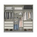 Ver imagem 4 de Guarda Roupa Casal 6 Portas 6 Gavetas Dixon Espresso Móveis