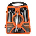 Ver imagem 1 de Kit 7 Peças Jogo Chave Ferramenta Combinada Catraca Boca