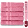 Kit 5 Toalhas Super Grossa e Felpuda Macia 80x150cm Beka - Rosê - 1