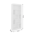 Ver imagem 3 de Estante para Livros 4 Prateleiras 70x182cm LV300 Branco