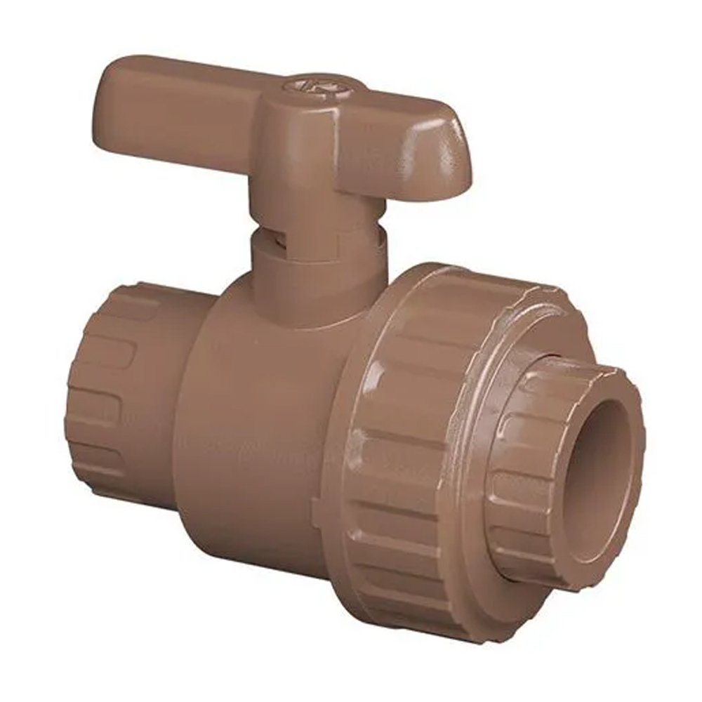 Registro Esfera PVC 50mm com união Krona - 1