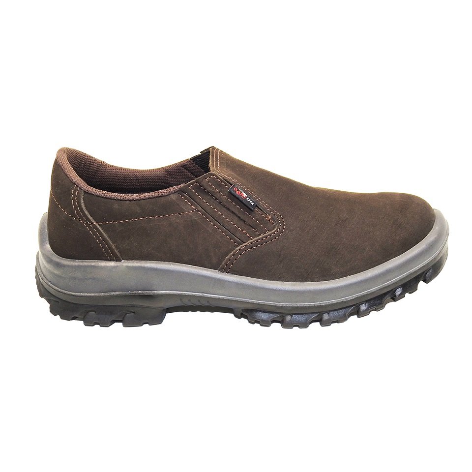 Sapato Segurança Nobuck C/ elástico TP105 Cartom - 41 - 4