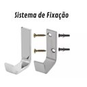 Ver imagem 2 de Kit Acessórios para Banheiro 5 Peças Square Luxo Cromado Concept Metais Kit5pecassquareluxo