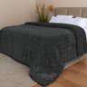Coberdrom Edredom Manta Queen Aveludado com Sherpa Soft Dupla Face - Bf Colchões - 2