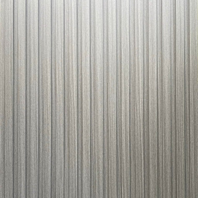 Painel Ripado Wpc Interno Low Cor: Cinza Médio 1,45m X 15cm (0,21m²) Woopo