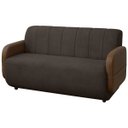 Ver imagem 2 de Sofá Orgânico Curvo 2 Lugares Malbec 150cm Bouclê - Sofa Store:bouclê Marrom