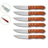 Conjunto de Facas para Churrasco 6 Peças Jumbo Wooden 5 - 1
