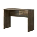 Ver imagem 2 de Escrivaninha Mesa Escritório Me 404 1 Gaveta 90,5cm Castanho Marrom