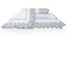 Jogo de Cama Solteiro 300 Fios Turmalina - Marken Fassi Branco/Verde - 2