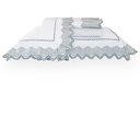 Ver imagem 2 de Jogo de Cama Solteiro 300 Fios Turmalina - Marken Fassi Branco/Verde