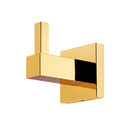 Ver imagem 2 de Cabide Simples Porta Toalha Roupa Gancho Suporte de Parede Banheiro Lavatório Lavabo Dourado