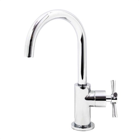 Torneira Água Fria De Bancada Para Lavatório De 1/4 De Volta