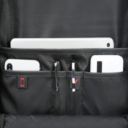 Mochila Pasta Entrada USB Notebook 15.6 Poliéster Preto Arctic Hunter - Preto - 6