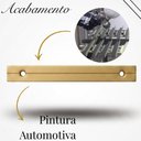 Ver imagem 3 de Puxador Kit 20 Clean Reto 30cm Moderno para Armário Gaveta - Ouro