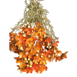 Haste De Flor Artificial Asteraceae Laranja 72 Cm - 4