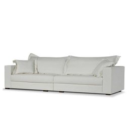 Sofá 3 Lugares King Size - LOG018:BRANCO - 1