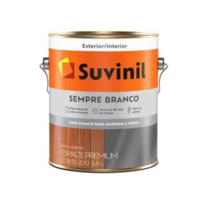 Esmalte Brilhante Sempre Branco 3,6l | Suvinil Esmalte