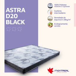Colchão Casal  D20 Astra Black 138x188x14 - 4