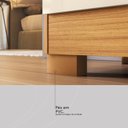 Ver mais imagens de Guarda-Roupa 10 Portas 4 Guavetas Vizanno com Espelho Elite Marrom/Cinamon/Off-White