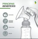 Ver imagem 3 de Bomba de Tirar Leite Materno Bebe 150ml Vira Mamadeira