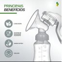 Ver imagem 3 de Bomba de Tirar Leite Materno Bebe 150ml Vira Mamadeira