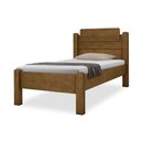 Ver imagem 3 de Cama De Solteiro Ryan Marrom Grenat Com Colchão