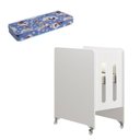 Ver imagem 1 de Berço Americano Evolution 4 em 1 Branco Acetinado com Colchão Mini - Reller