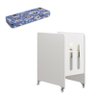 Berço Americano Evolution 4 em 1 Branco Acetinado com Colchão Mini - Reller - 1