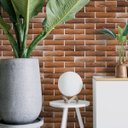 Ver imagem 2 de Papel de Parede Adesivo Tijolo a Vista para Quarto e Sala 3m
