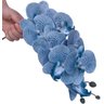 Galho para Arranjos de Orquideas Artificiais Toque Real Azul - 2