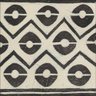 Tribal Patterns Iv Canaleta 60x60cm Preta - 1