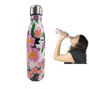 Ver imagem 2 de Garrafa Termica 500ml Inox Estampa Flores