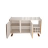 Buffet Aparador 140cm com Adega 2 Portas 1 Nicho Monaco  - 3